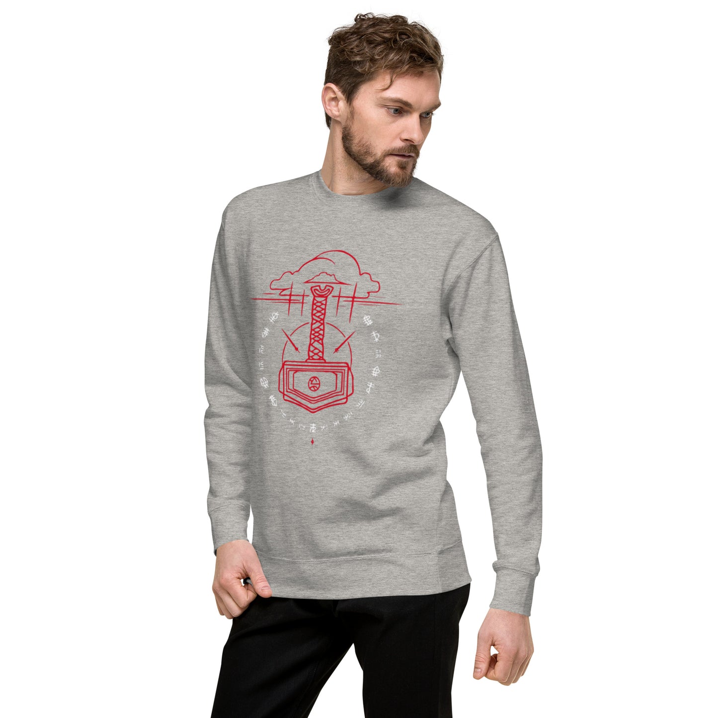 Unisex Premium Sweatshirt "Thor, Mjöllnir"