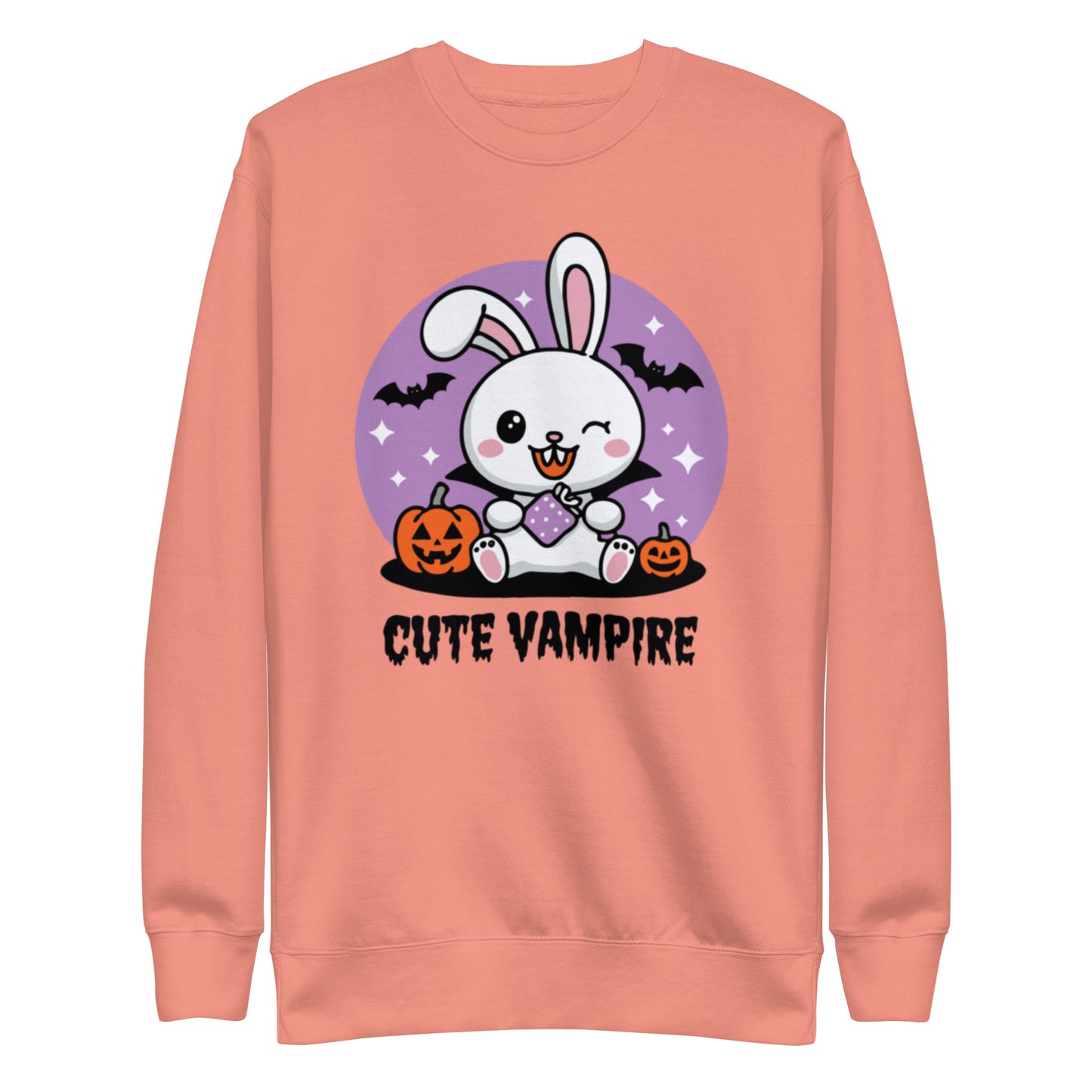 Unisex Premium Sweatshirt "Cute Vampire"