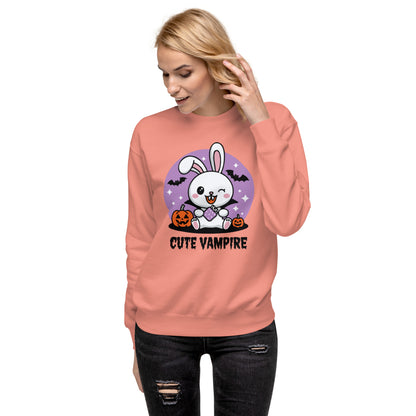 Unisex Premium Sweatshirt "Cute Vampire"