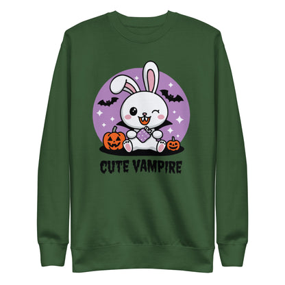 Unisex Premium Sweatshirt "Cute Vampire"