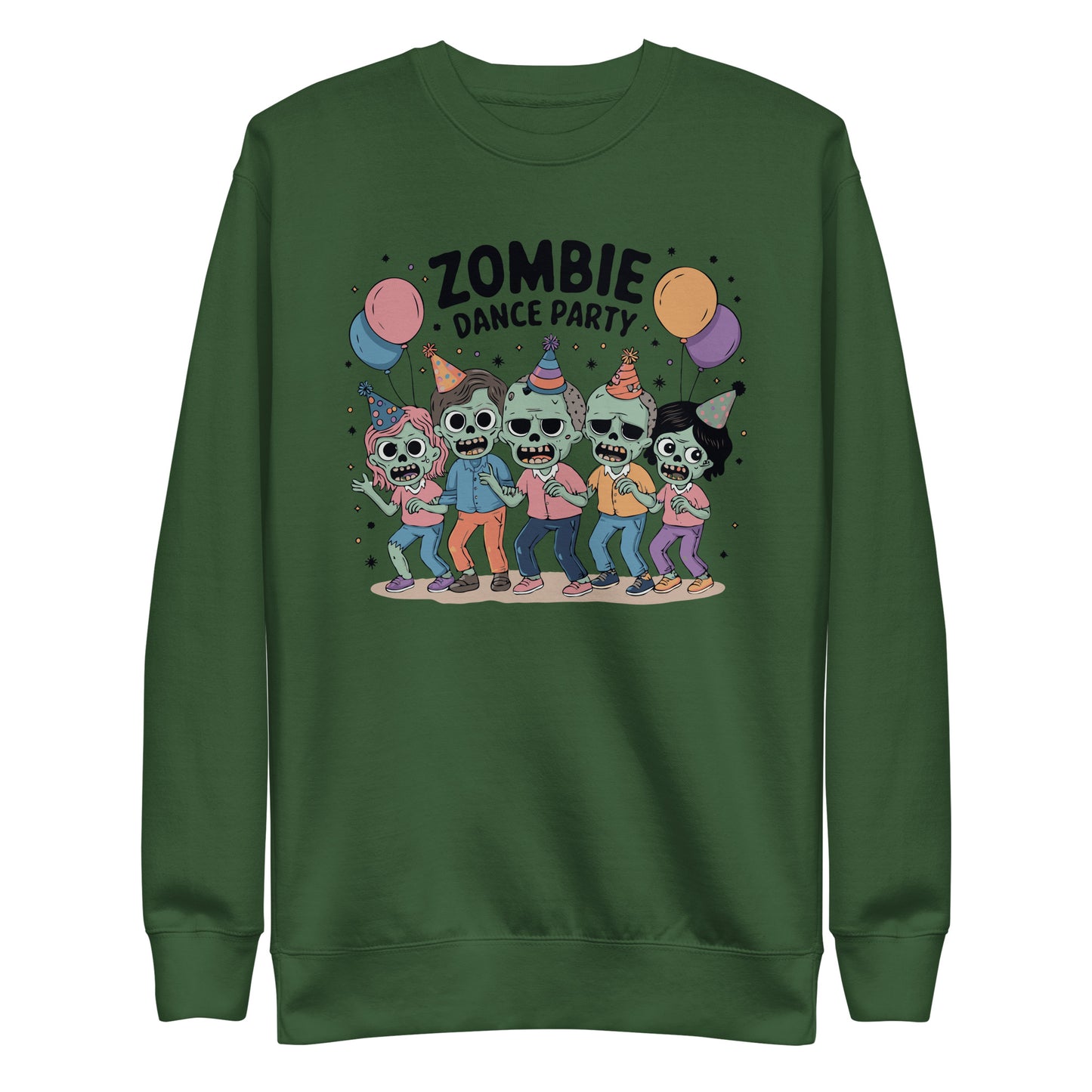 Unisex Premium Sweatshirt "Zombie dance party"