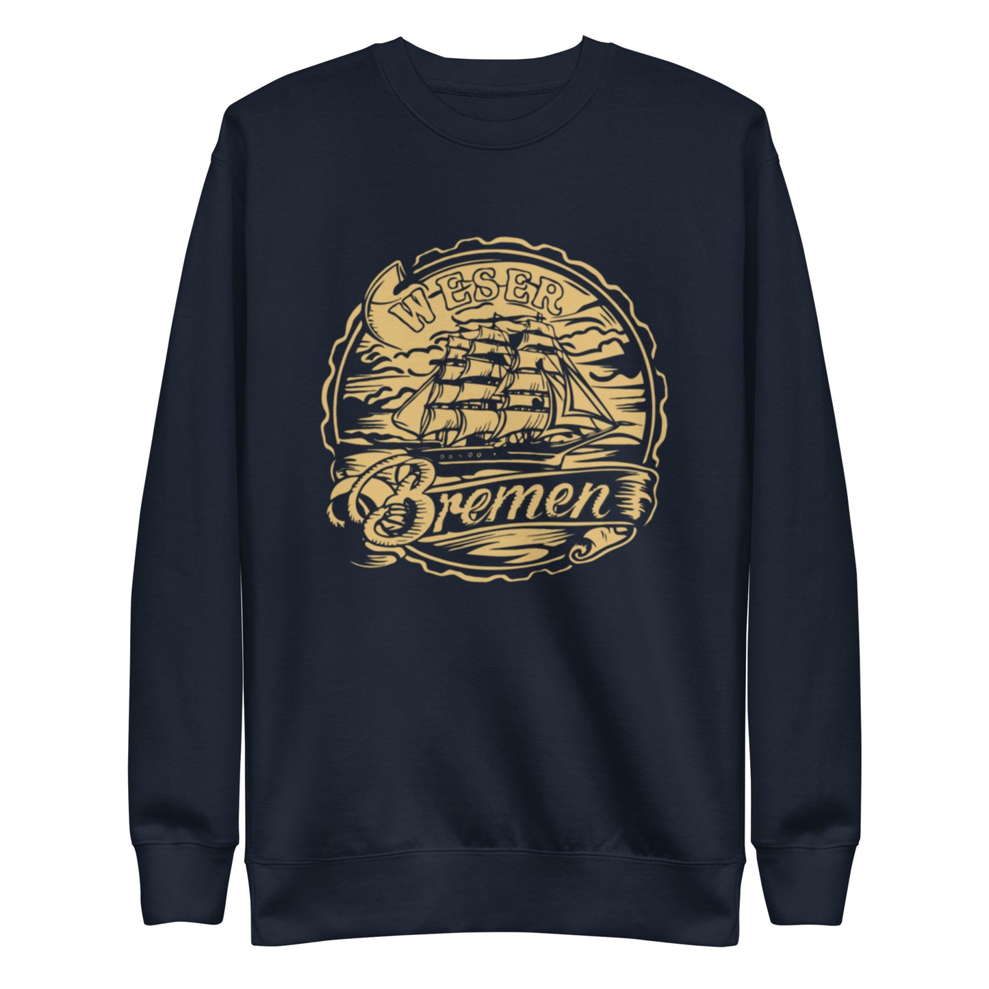 Unisex Premium Sweatshirt "Weser River"