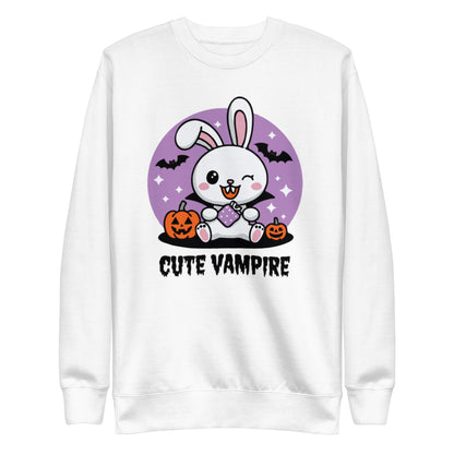 Unisex Premium Sweatshirt "Cute Vampire"