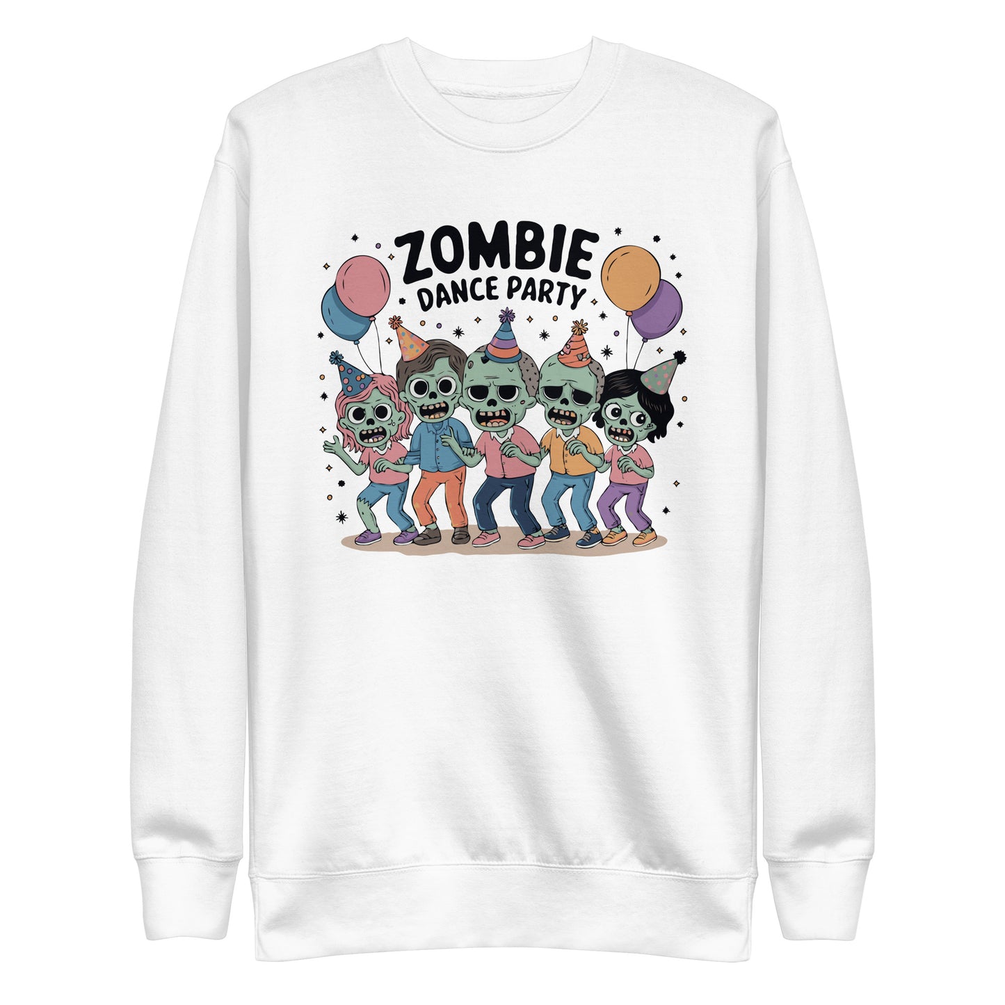 Unisex Premium Sweatshirt "Zombie dance party"